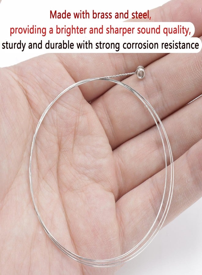 Cheerock 10-Pack Single Guitar Strings for Acoustic Guitars, Brass Guitar String B-2nd, Guitar Replacement Steel String, Bright and Well-Balanced Tone (Tone B) Light Tension - Image 5